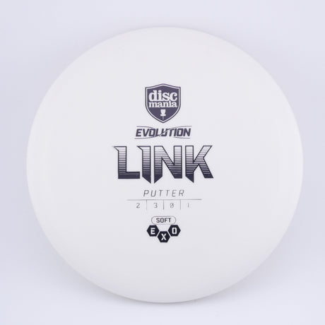 Discmania Soft Exo Link 173-176g White putt & approach disc disc golf disc