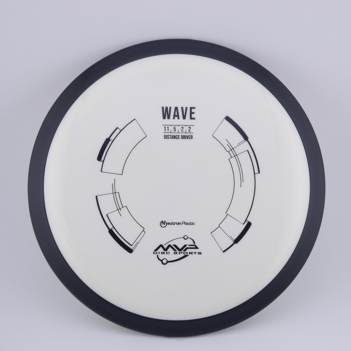 MVP Neutron Wave 170-175g slightly understable distance driver disc golf disc