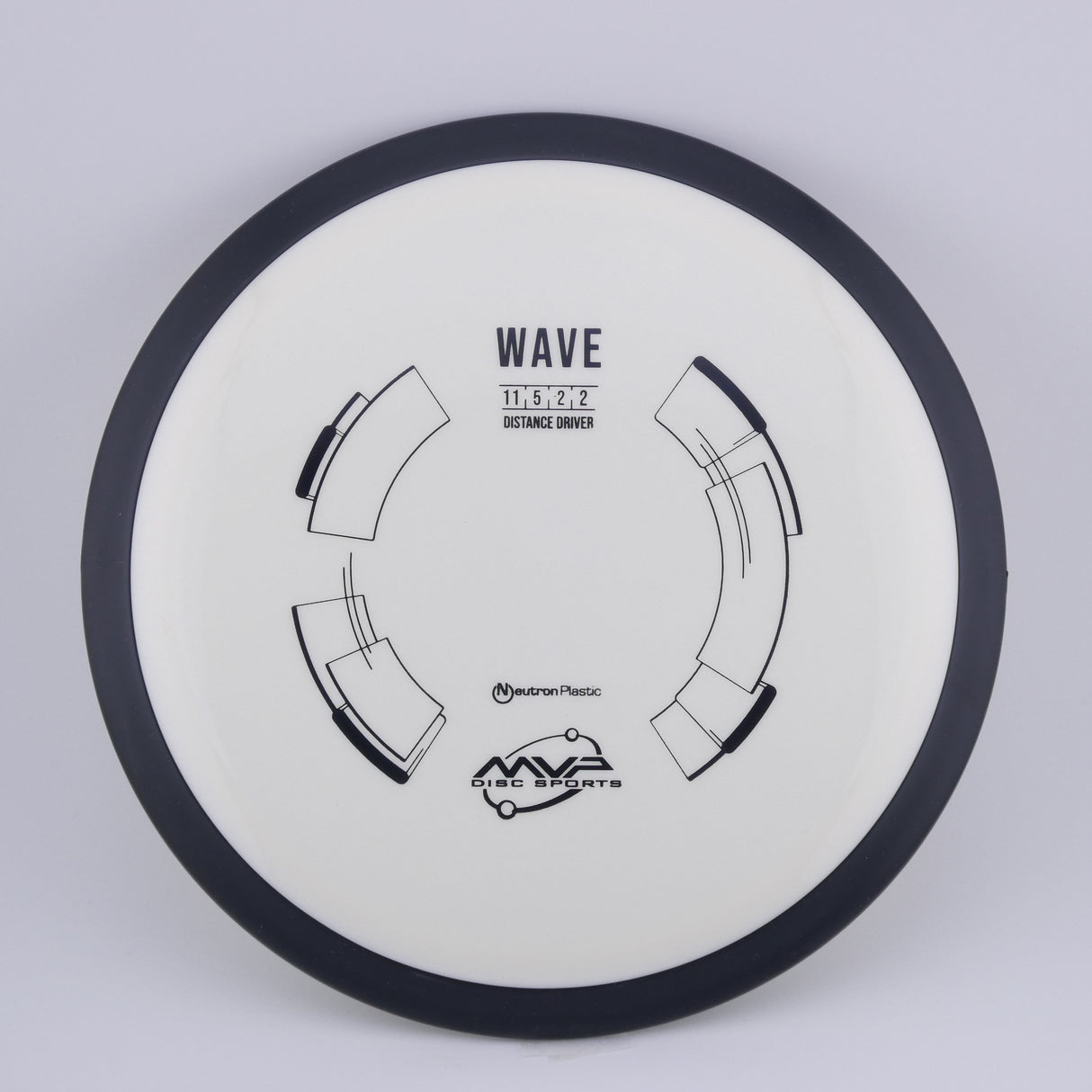 MVP Neutron Wave 170-175g slightly understable distance driver disc golf disc