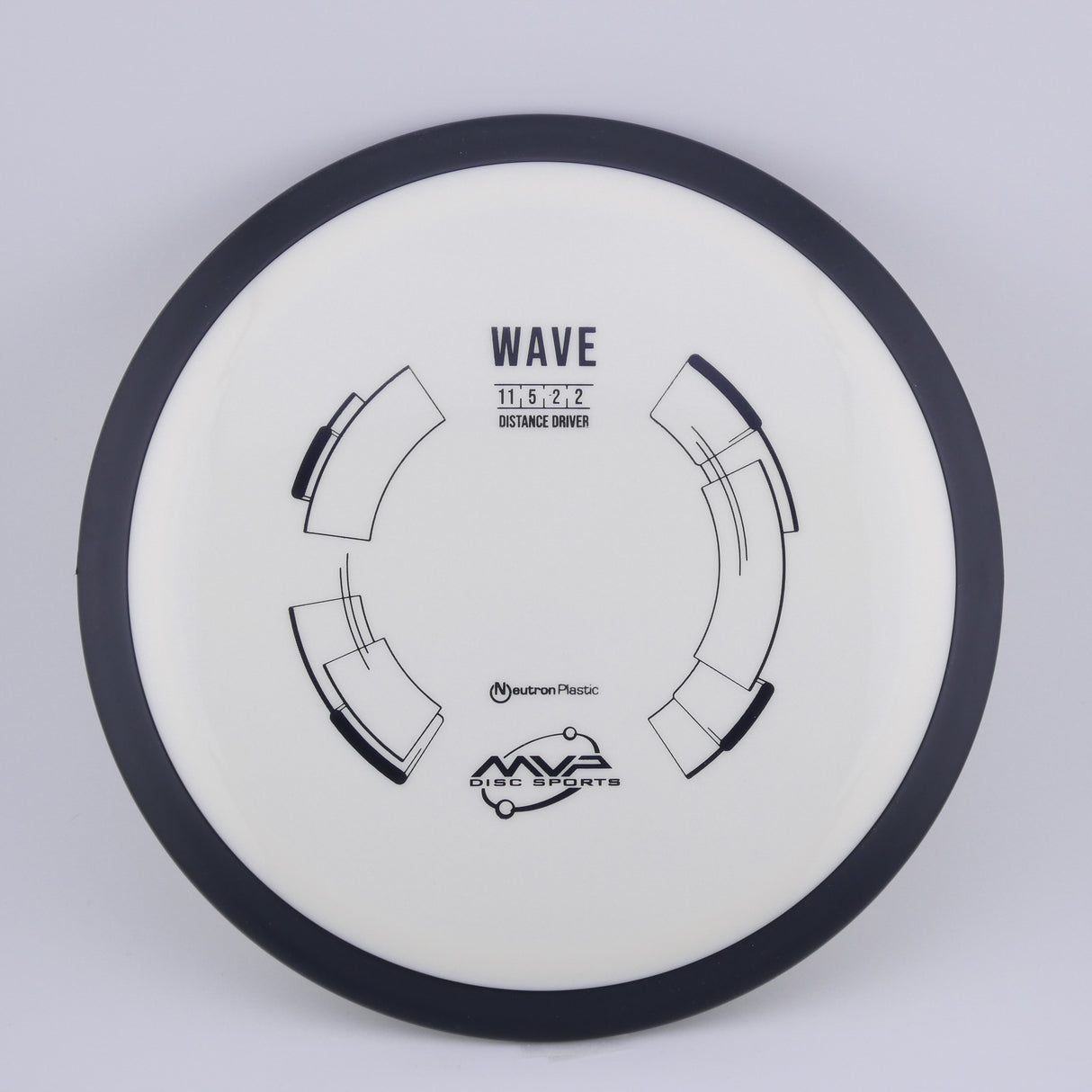 MVP Neutron Wave 170-175g slightly understable distance driver disc golf disc