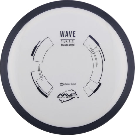 MVP Neutron Wave 170-175g slightly understable distance driver disc golf disc
