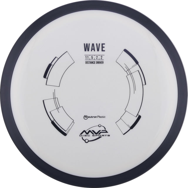 MVP Neutron Wave 170-175g slightly understable distance driver disc golf disc