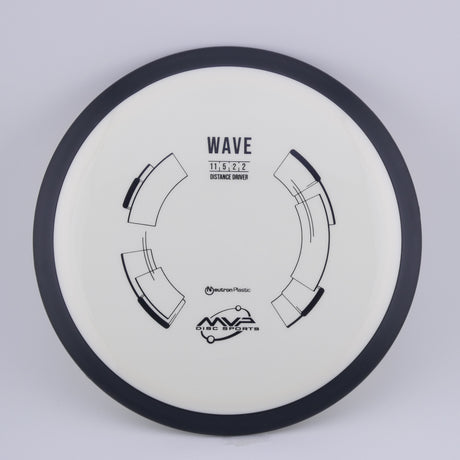 MVP Neutron Wave 170-175g slightly understable distance driver disc golf disc