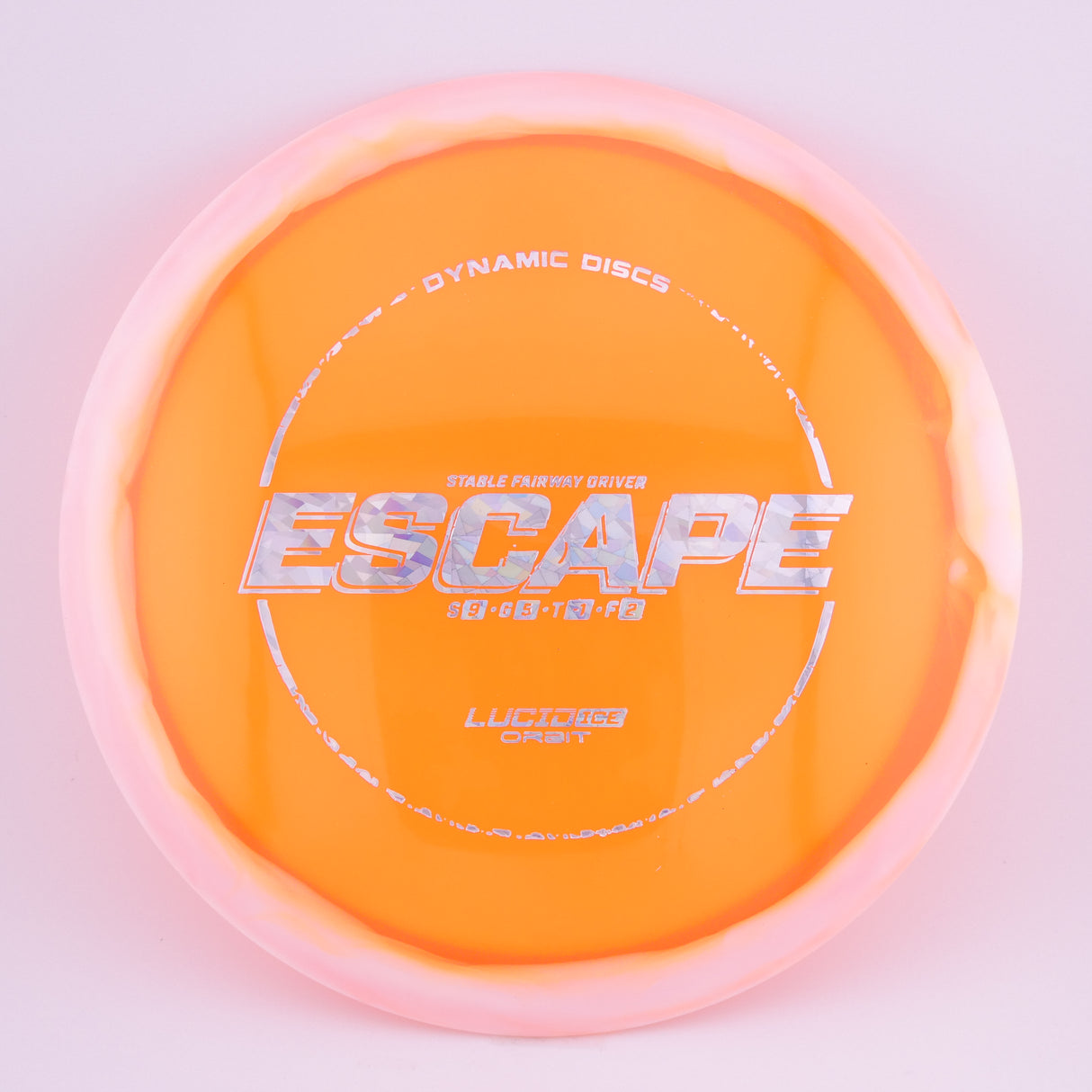 Dynamic Discs Lucid Ice Orbit Escape 173-176g control driver disc golf disc