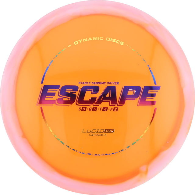 Dynamic Discs Lucid Ice Orbit Escape 173-176g control driver disc golf disc