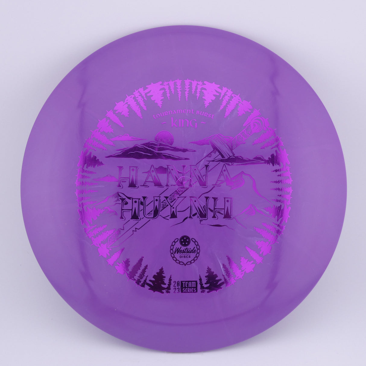 Westside Discs Tournament Burst King - Hannah Huynh 173-176g distance driver disc golf disc
