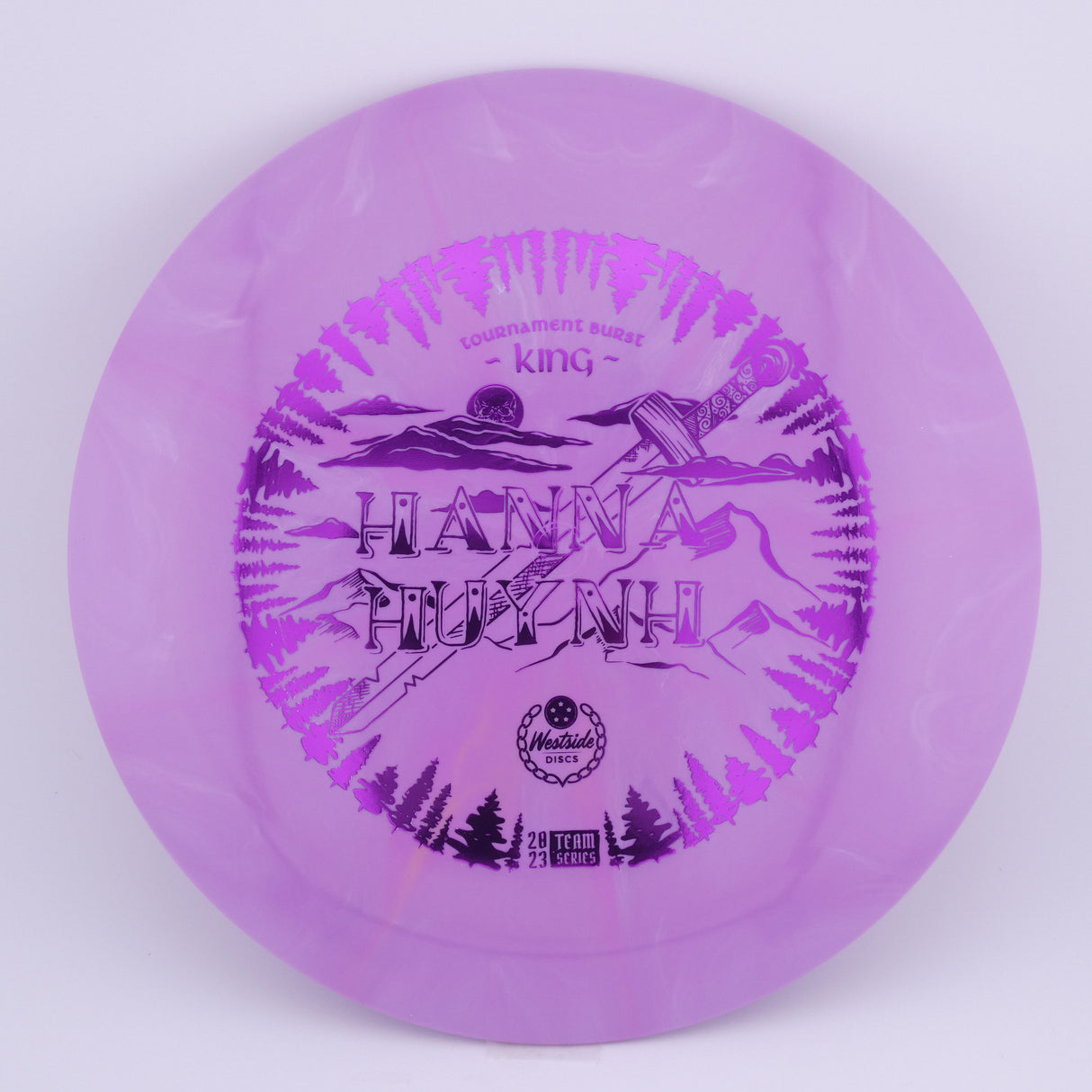 Westside Discs Tournament Burst King - Hannah Huynh 173-176g distance driver disc golf disc