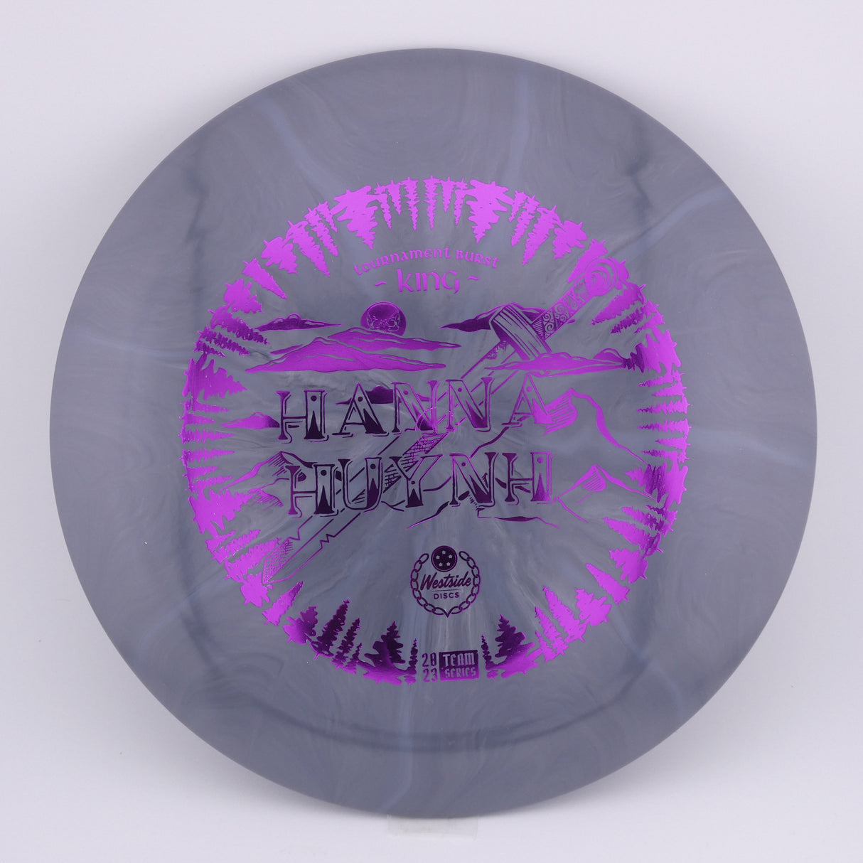Westside Discs Tournament Burst King - Hannah Huynh 173-176g distance driver disc golf disc