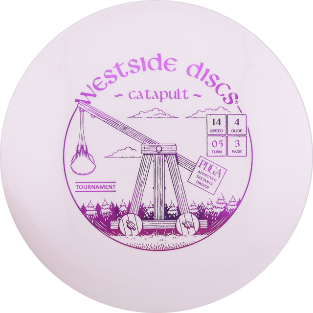 Westside Discs Tournament Catapult 160-169g distance driver disc golf disc