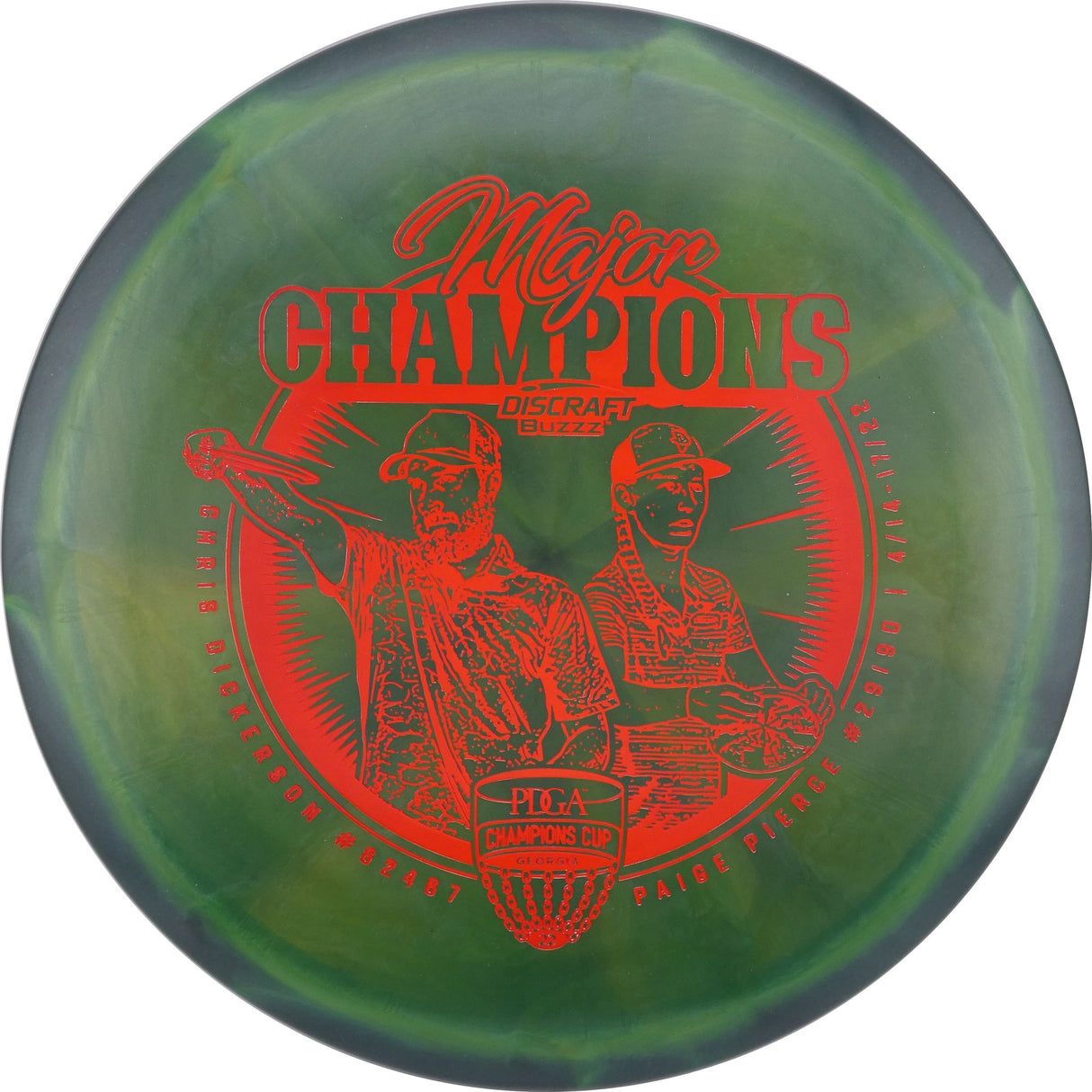 Discraft Limited Edition Buzzz - Champions Cup 2022 midrange disc golf disc