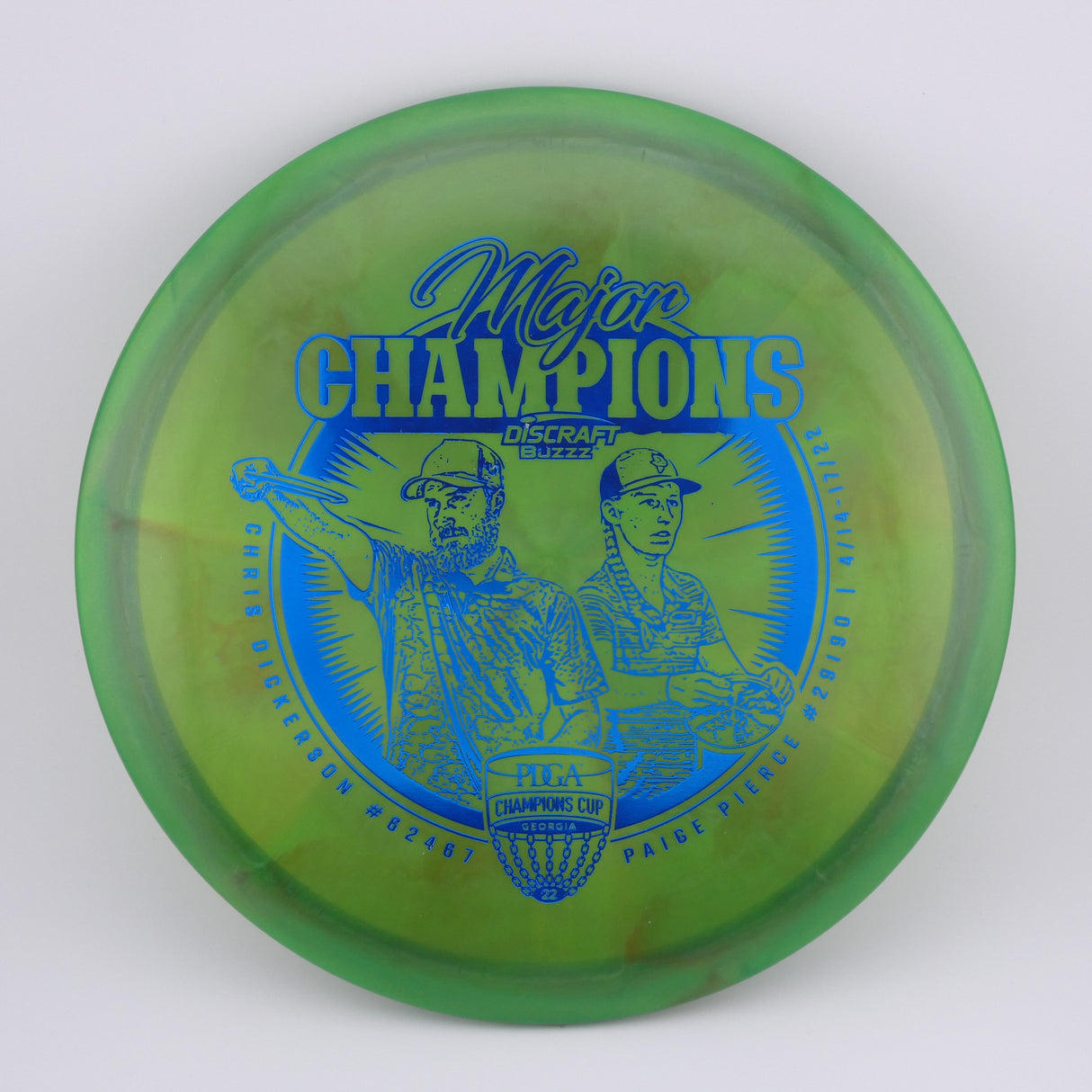 Discraft Limited Edition Buzzz - Champions Cup 2022 midrange disc golf disc