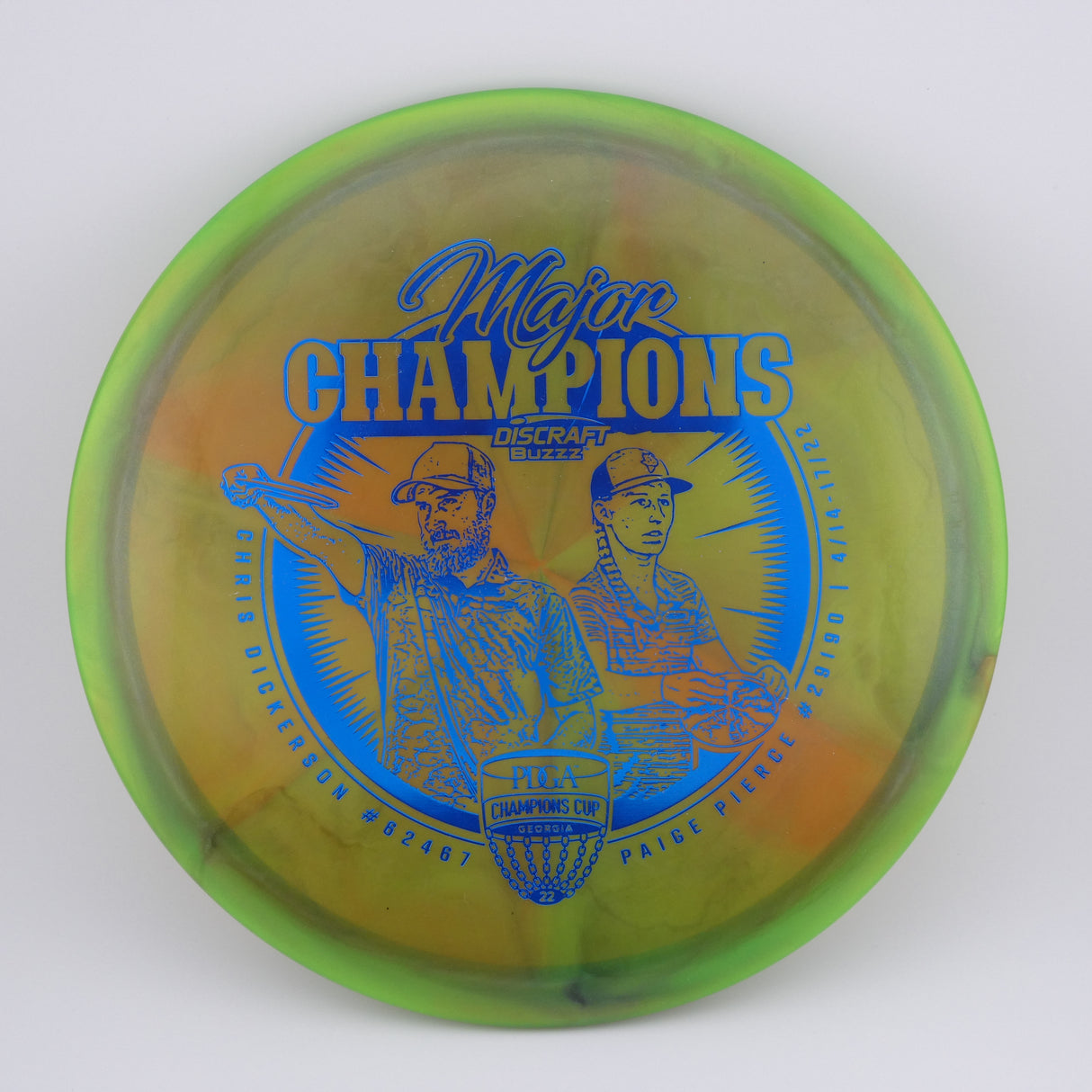 Discraft Limited Edition Buzzz - Champions Cup 2022 midrange disc golf disc