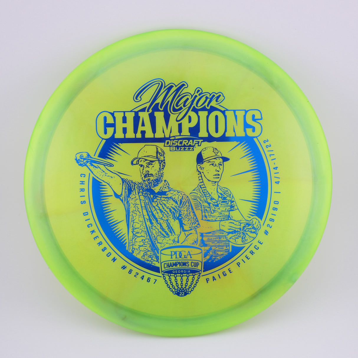 Discraft Limited Edition Buzzz - Champions Cup 2022 midrange disc golf disc