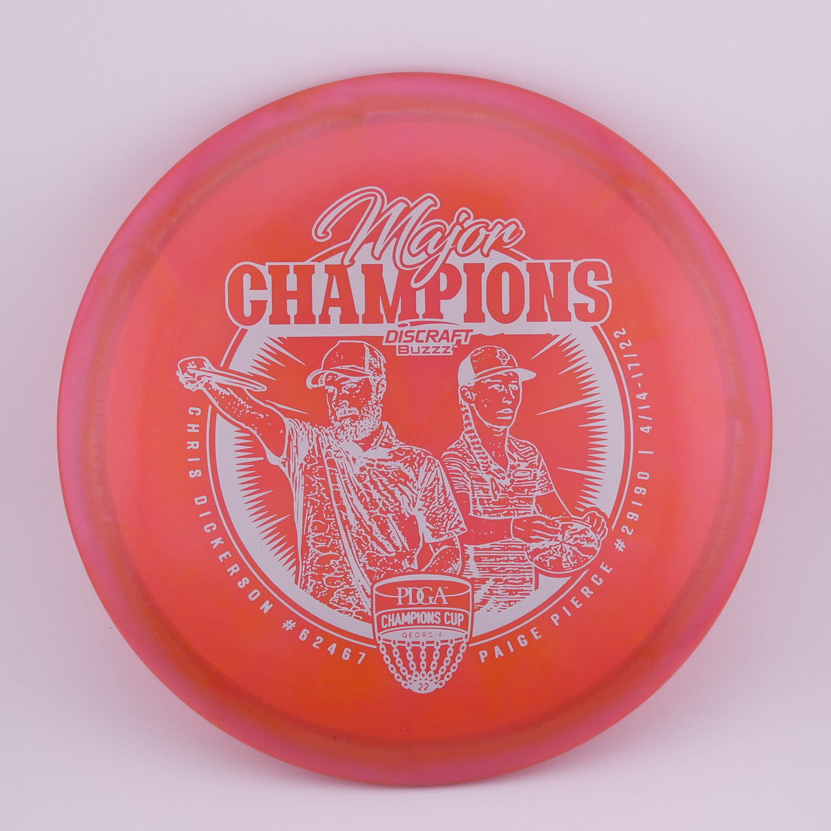 Discraft Limited Edition Buzzz - Champions Cup 2022 midrange disc golf disc