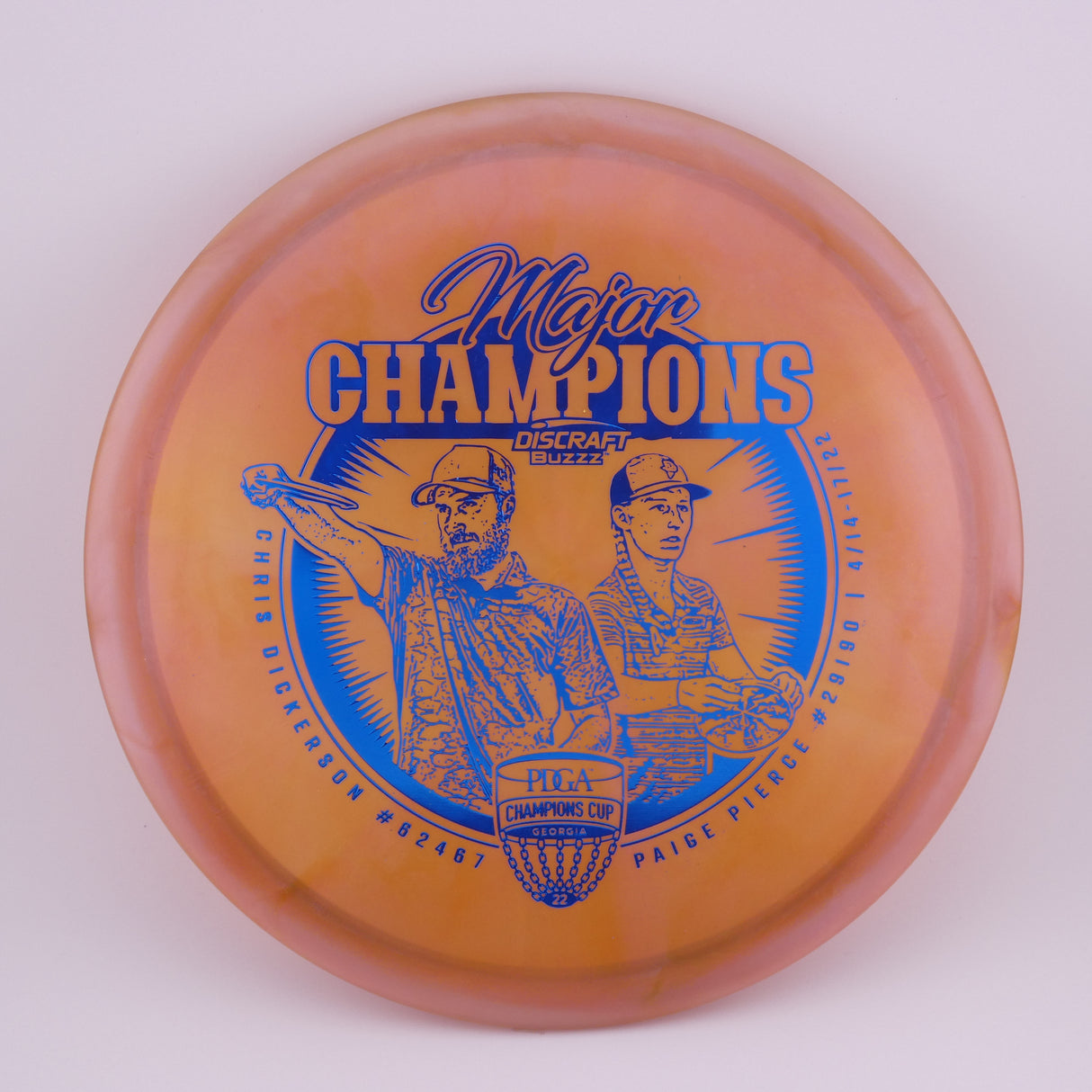 Discraft Limited Edition Buzzz - Champions Cup 2022 midrange disc golf disc