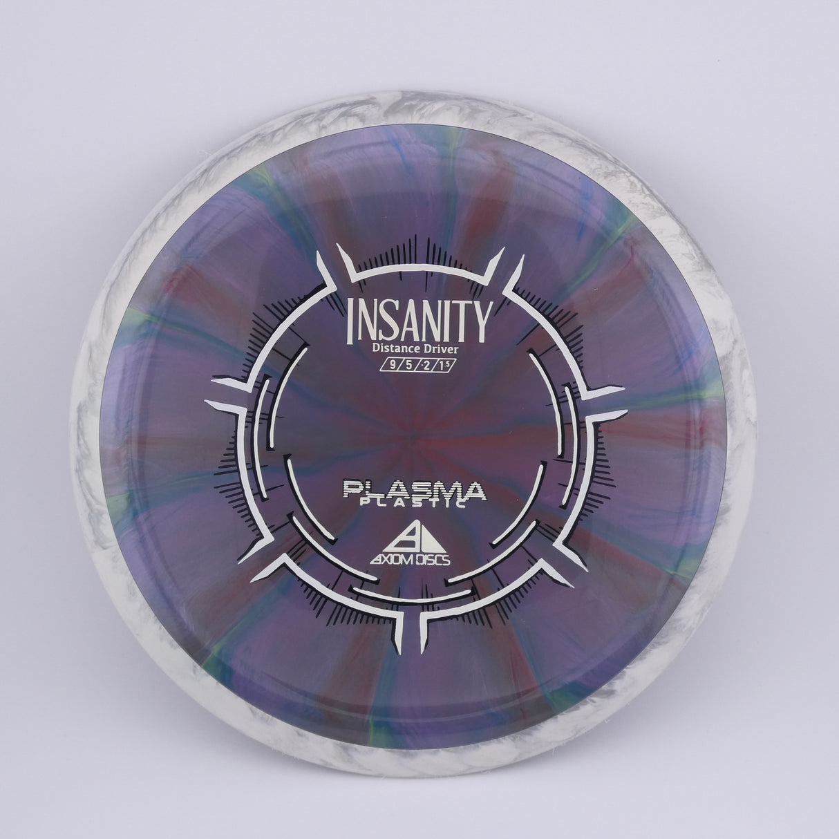 Axiom Plasma Insanity 170-175g slightly understable distance driver disc golf disc