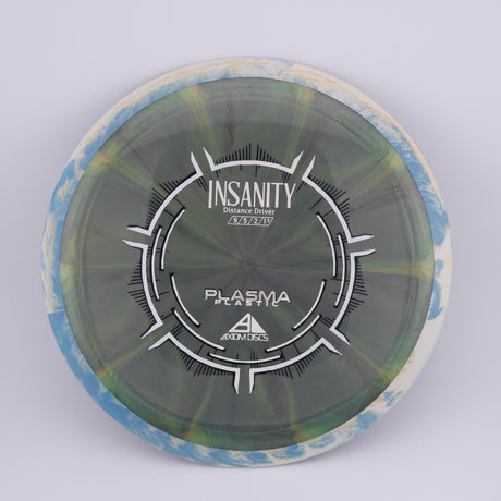 Axiom Plasma Insanity 170-175g slightly understable distance driver disc golf disc