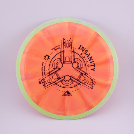 Axiom Cosmic Neutron Insanity 170-175g slightly understable control driver disc golf disc