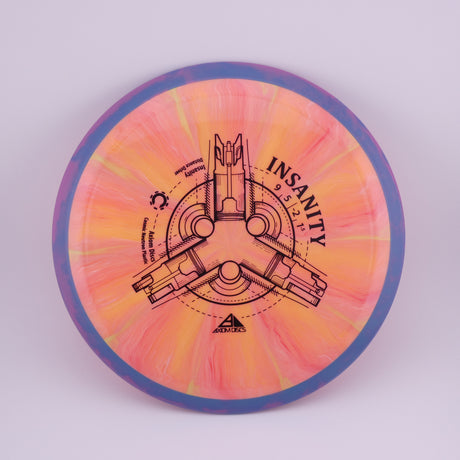Axiom Cosmic Neutron Insanity 170-175g slightly understable control driver disc golf disc