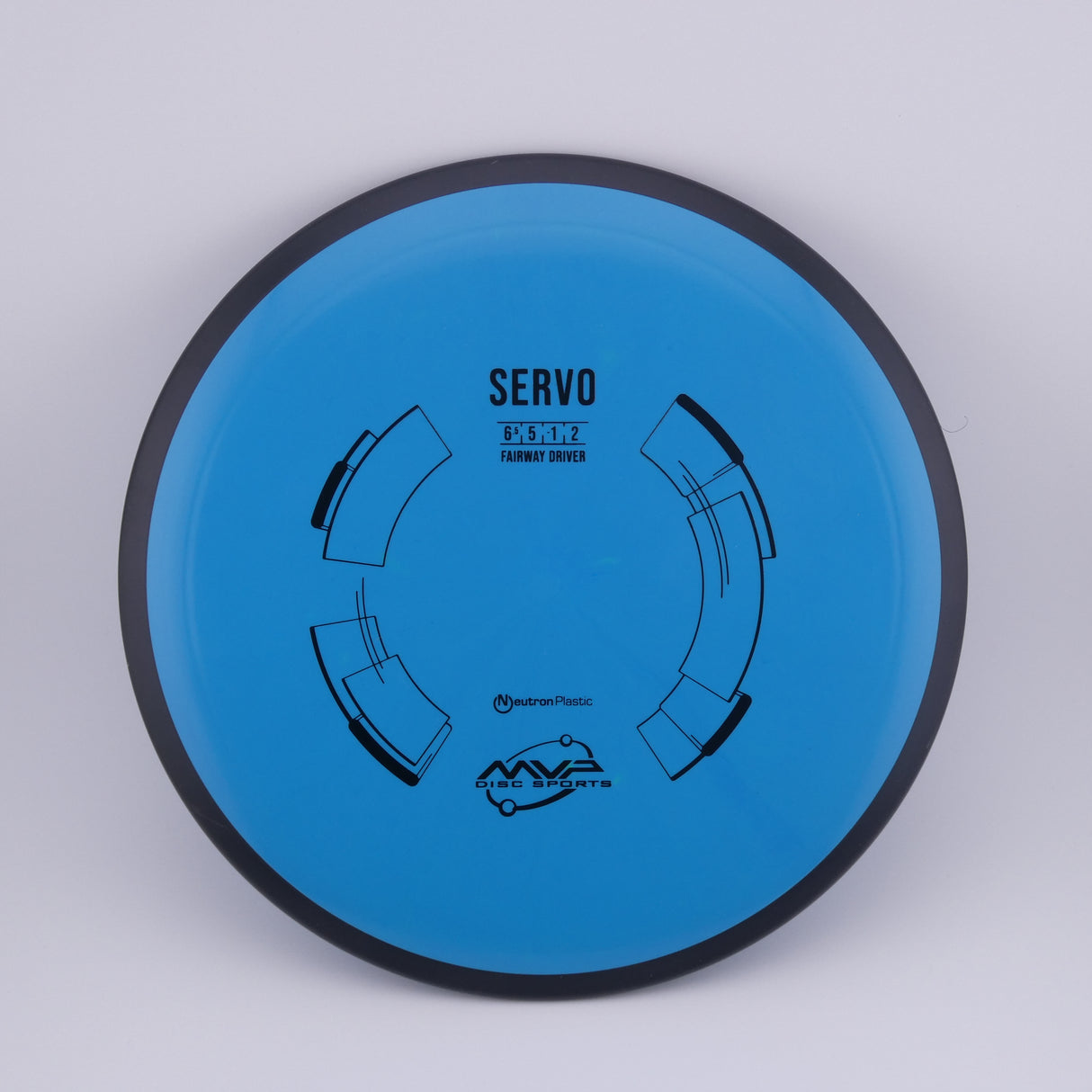 MVP Neutron Servo 170-175g slightly overstable fairway driver disc golf disc