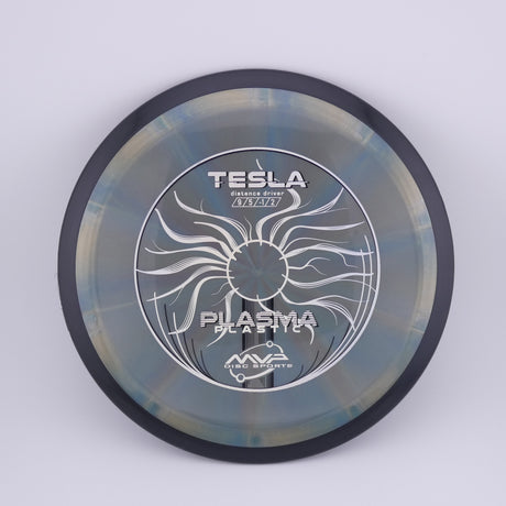 MVP Plasma Tesla 170-175g slightly overstable distance driver disc golf disc