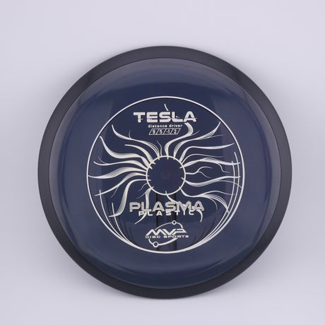 MVP Plasma Tesla 170-175g slightly overstable distance driver disc golf disc