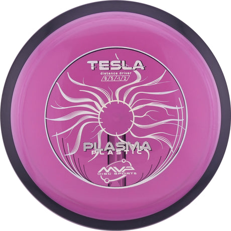 MVP Plasma Tesla 170-175g slightly overstable distance driver disc golf disc
