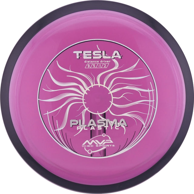 MVP Plasma Tesla 170-175g slightly overstable distance driver disc golf disc