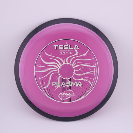 MVP Plasma Tesla 170-175g slightly overstable distance driver disc golf disc