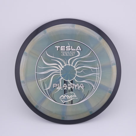 MVP Plasma Tesla 170-175g slightly overstable distance driver disc golf disc