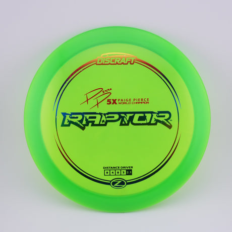 Discraft Z Line Raptor 173-174g control driver disc golf disc