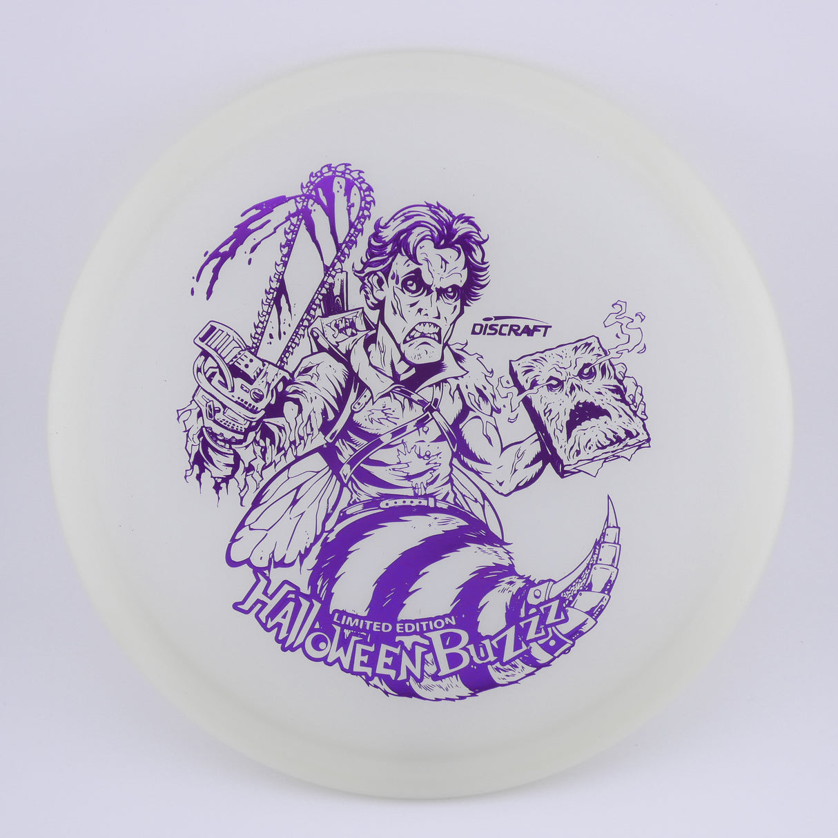 Discraft Limited Edition 2023 Halloween Z Buzzz Nite Glow 177g+ midrange disc golf disc