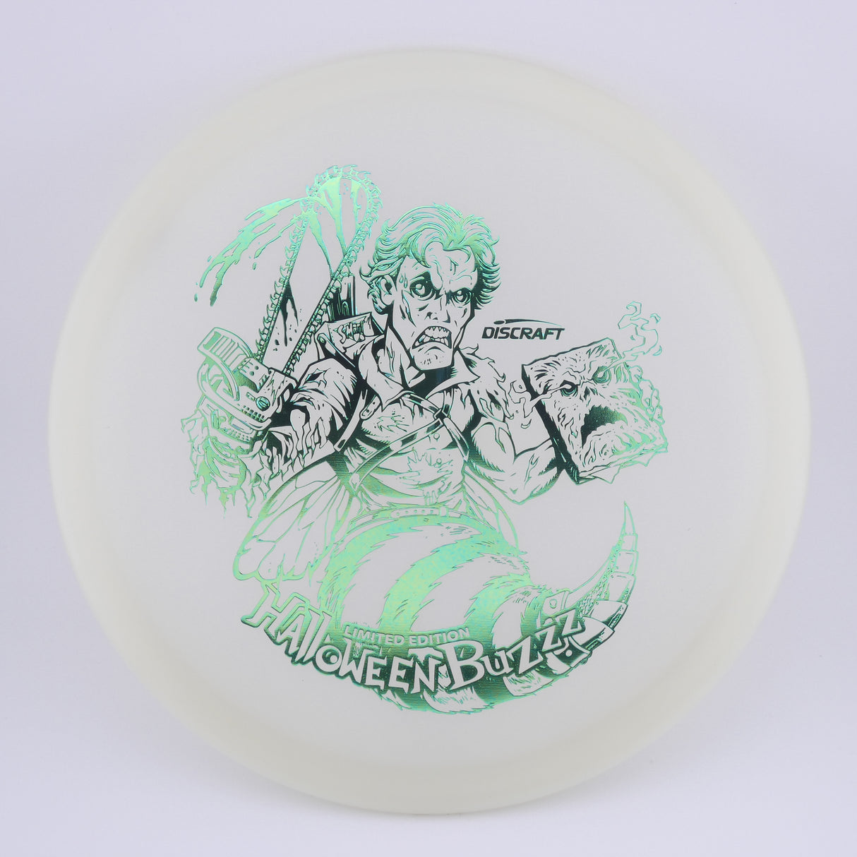 Discraft Limited Edition 2023 Halloween Z Buzzz Nite Glow 177g+ midrange disc golf disc
