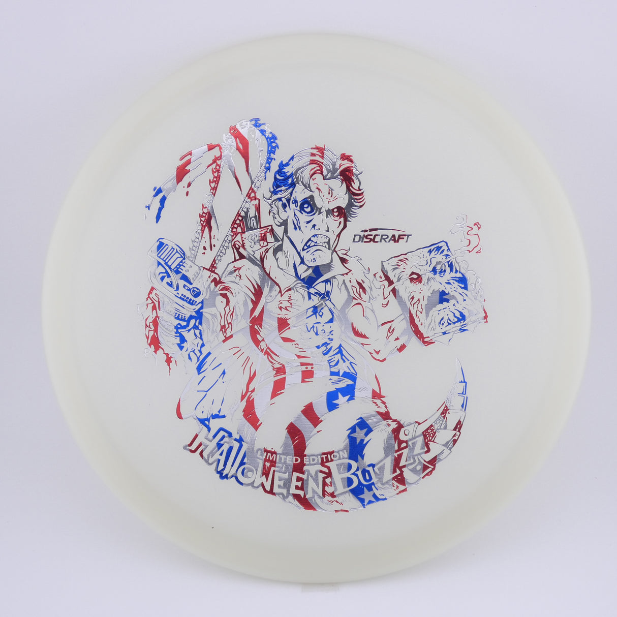 Discraft Limited Edition 2023 Halloween Z Buzzz Nite Glow 177g+ midrange disc golf disc