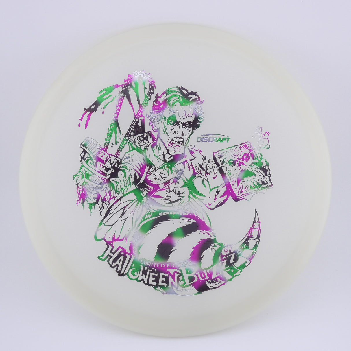 Discraft Limited Edition 2023 Halloween Z Buzzz Nite Glow 177g+ midrange disc golf disc