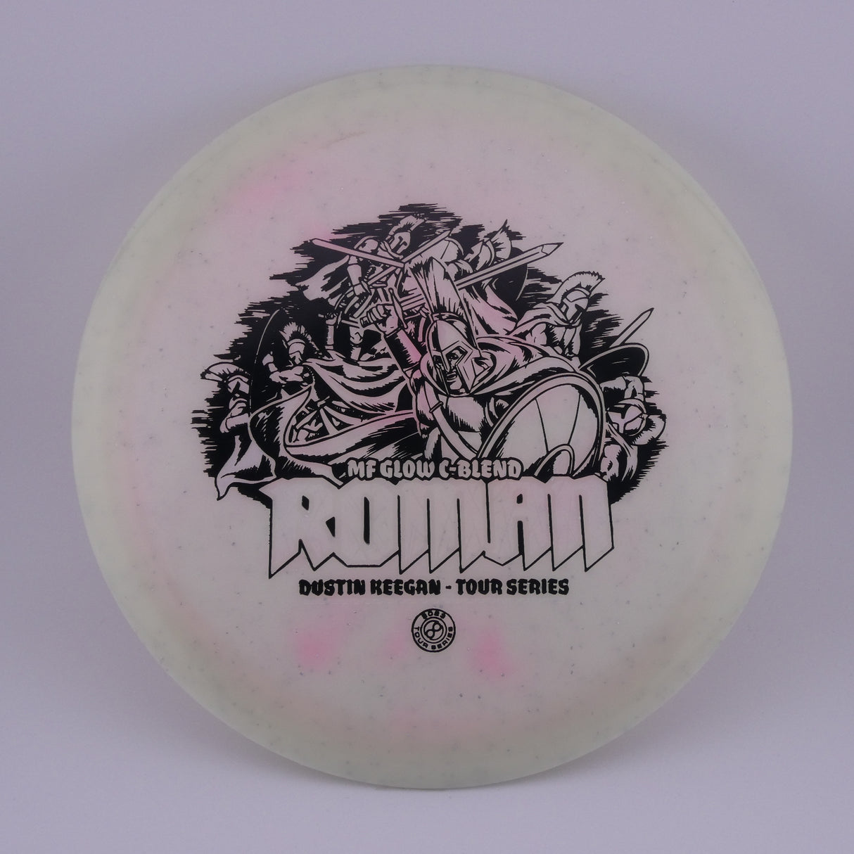 Infinite Metal Flake Glow C-Blend Roman - Dustin Keegan Signature 173-175g overstable control driver disc golf disc