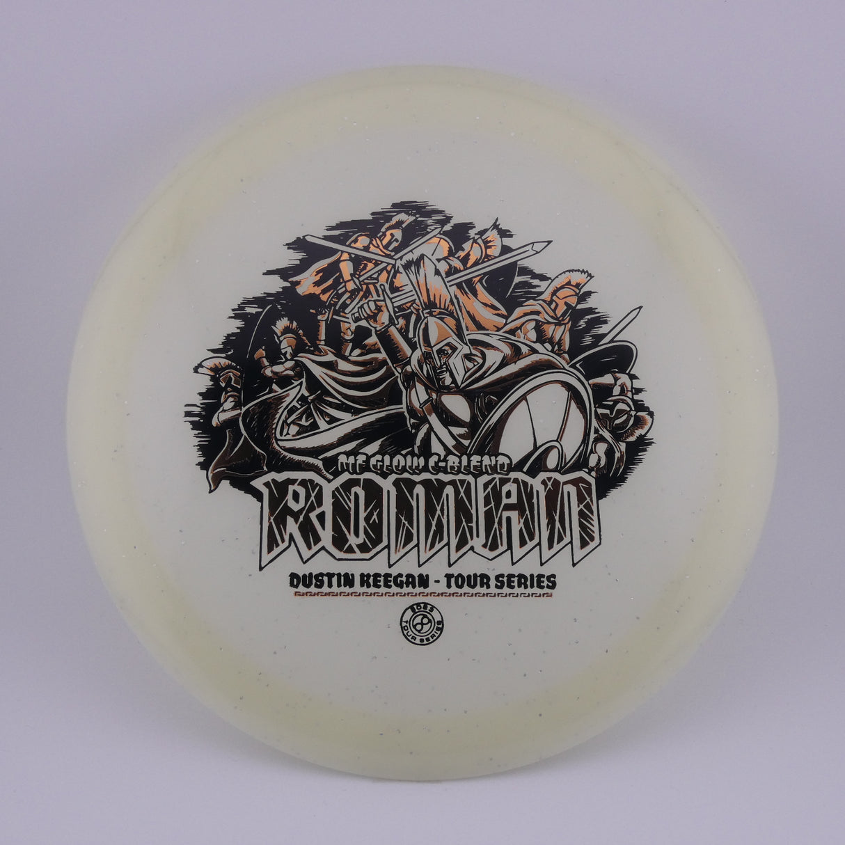 Infinite Metal Flake Glow C-Blend Roman - Dustin Keegan Signature 173-175g overstable control driver disc golf disc
