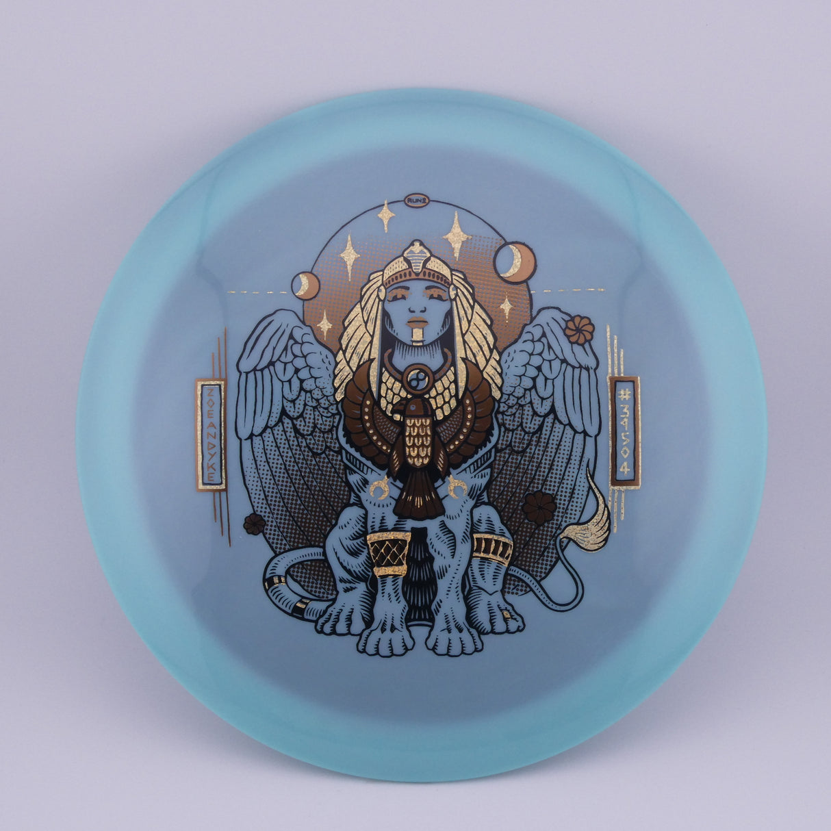 Infinite Swirly S-Blend Sphinx - Zoe Andyke Signature 160-165g understable control driver disc golf disc