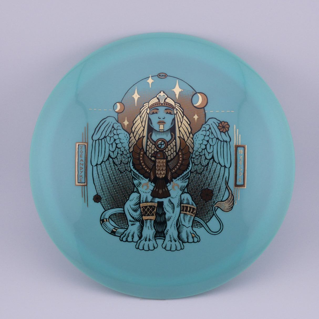 Infinite Swirly S-Blend Sphinx - Zoe Andyke Signature 160-165g understable control driver disc golf disc