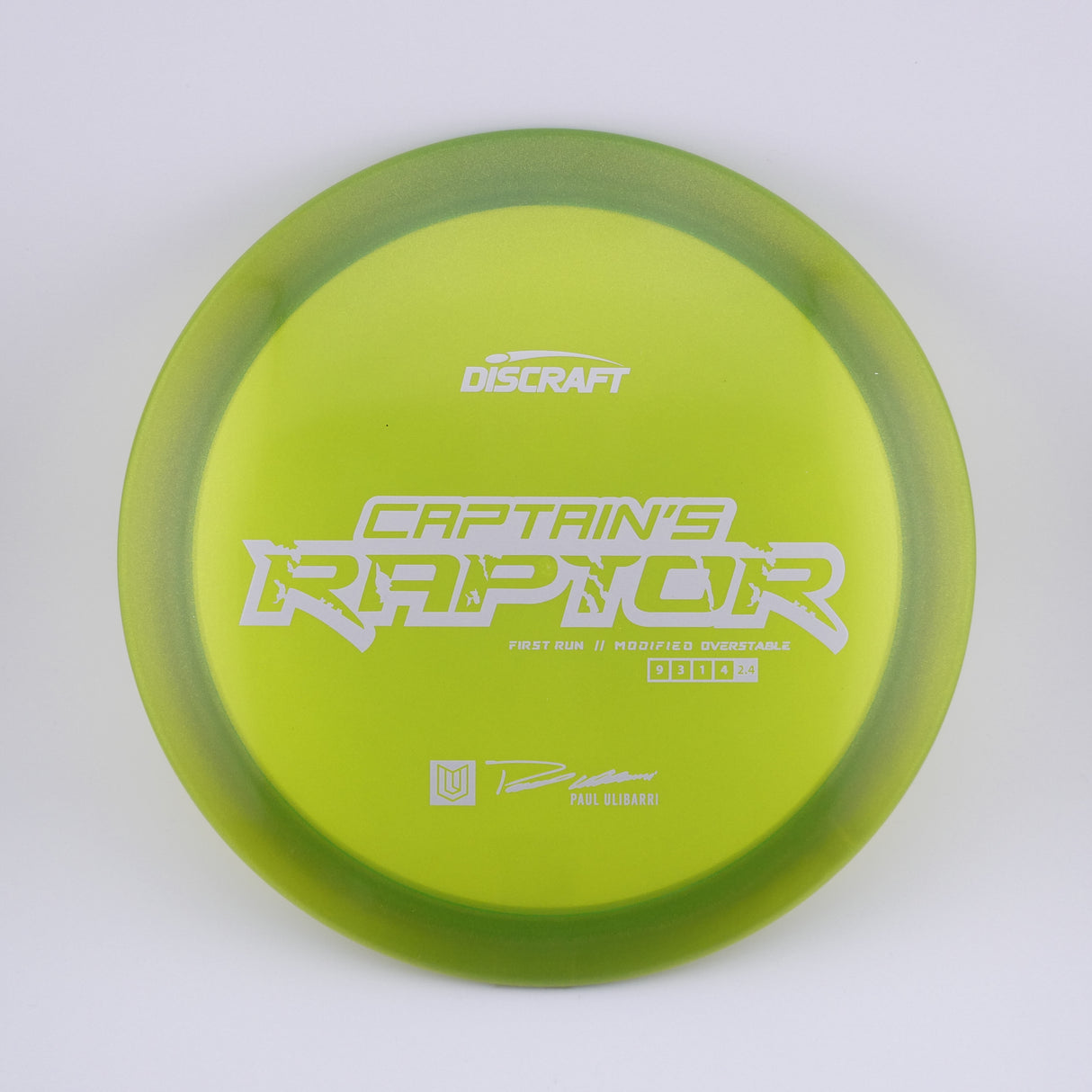 1st Run Captain's Raptor - Special Blend Z