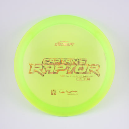 Special Blend Z Captain's Raptor - Paul Ulibarri First Run