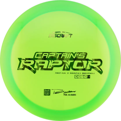 Special Blend Z Captain's Raptor - Paul Ulibarri First Run