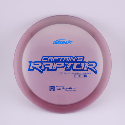 Special Blend Z Captain's Raptor - Paul Ulibarri First Run