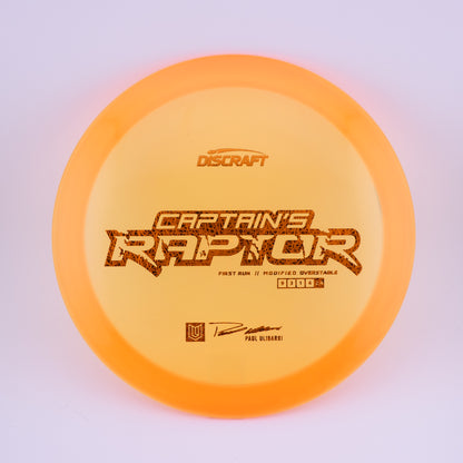 Special Blend Z Captain's Raptor - Paul Ulibarri First Run