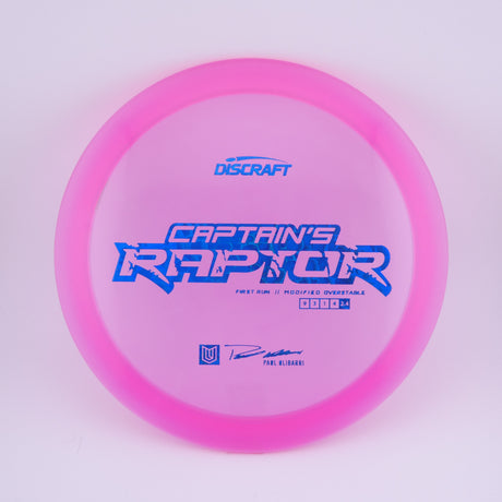 1st Run Captain's Raptor - Special Blend Z