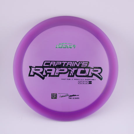 1st Run Captain's Raptor - Special Blend Z