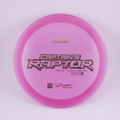 Special Blend Z Captain's Raptor - Paul Ulibarri First Run