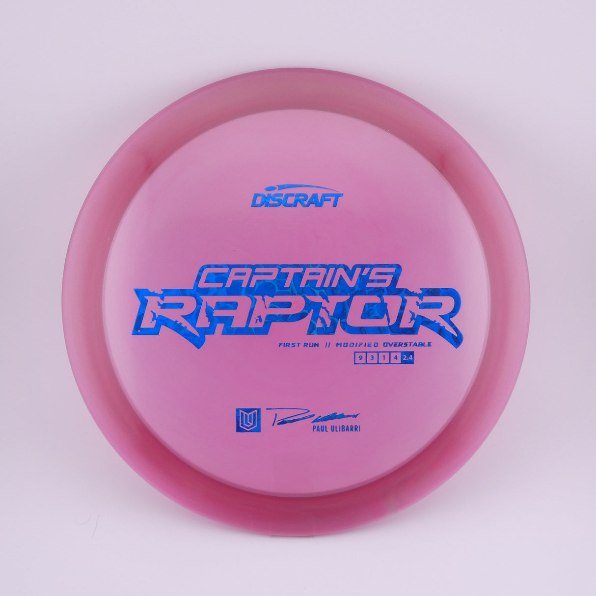 1st Run Captain's Raptor - Special Blend Z