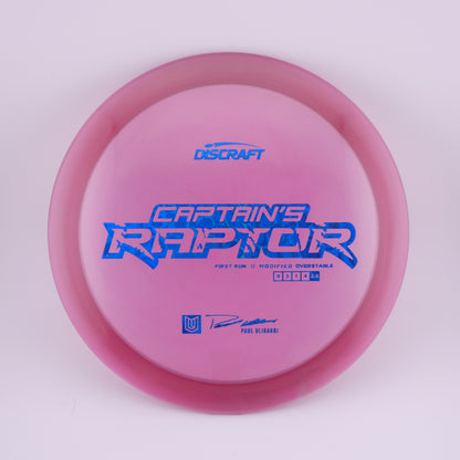 Special Blend Z Captain's Raptor - Paul Ulibarri First Run