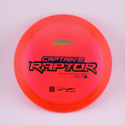 Special Blend Z Captain's Raptor - Paul Ulibarri First Run